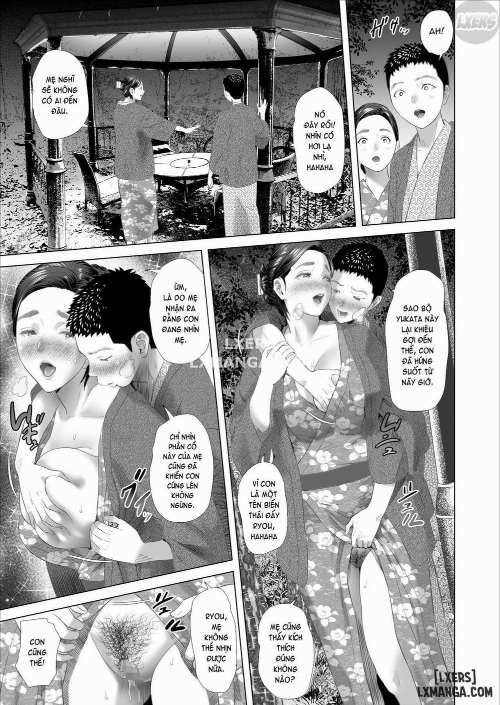 manhwax10.com - Truyện Manhwa Kinjo Yuuwaku Musuko ni Otto no Soba Chương 2 END Trang 49