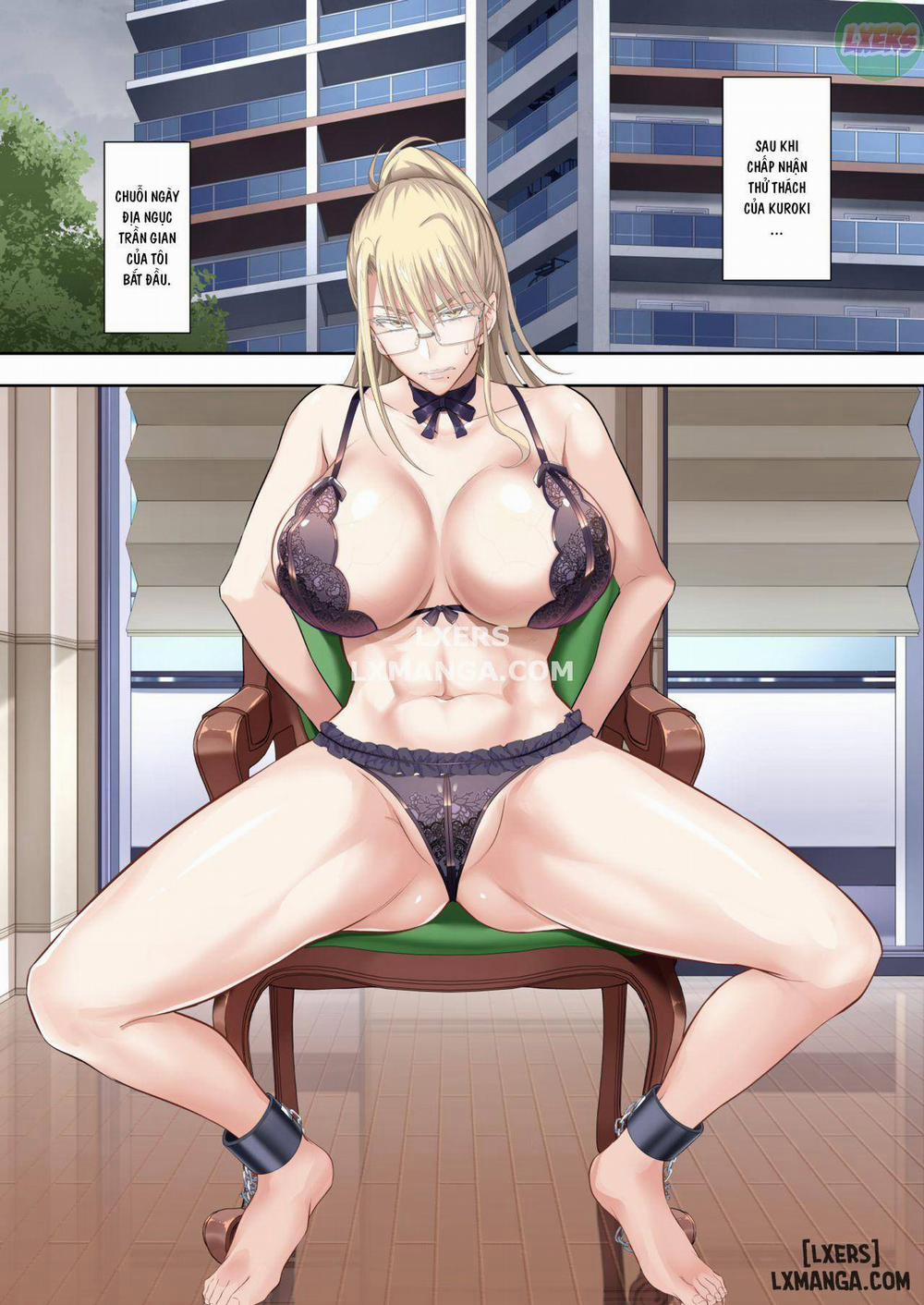 manhwax10.com - Truyện Manhwa Kinpatsu Bakunyuu no Russia Hitoduma Gakuenchou Chương 3 Trang 4