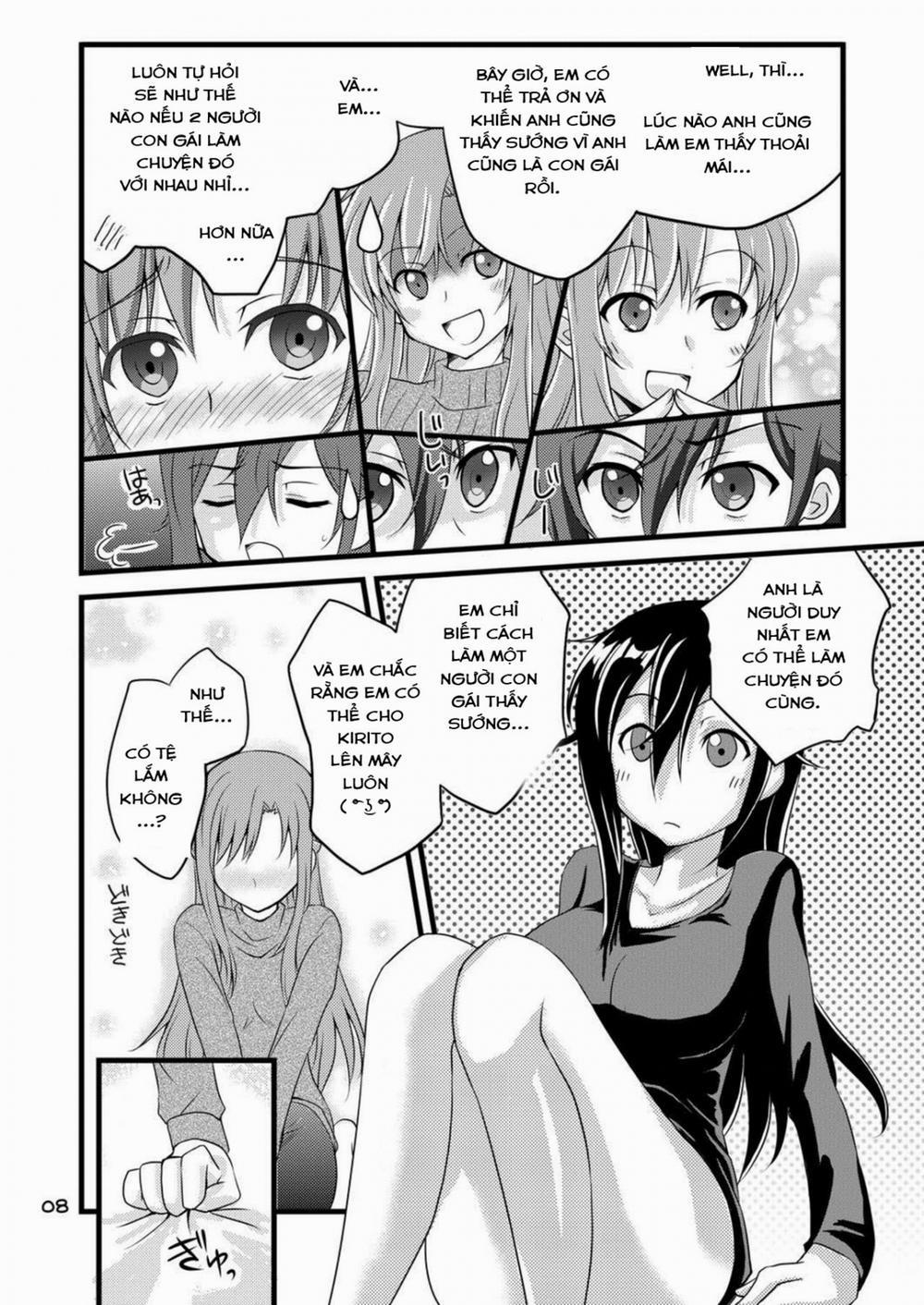 manhwax10.com - Truyện Manhwa Kirito-chan to Asobou! (Sword Art Online) Chương Oneshot Trang 7