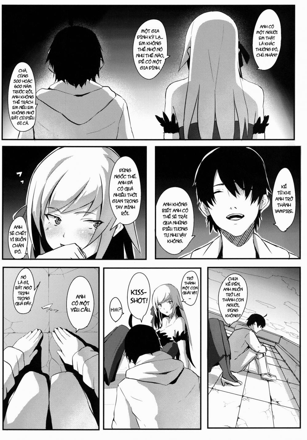 manhwax10.com - Truyện Manhwa KISS x SHOT (Bakemonogatari) Chương Oneshot Trang 5