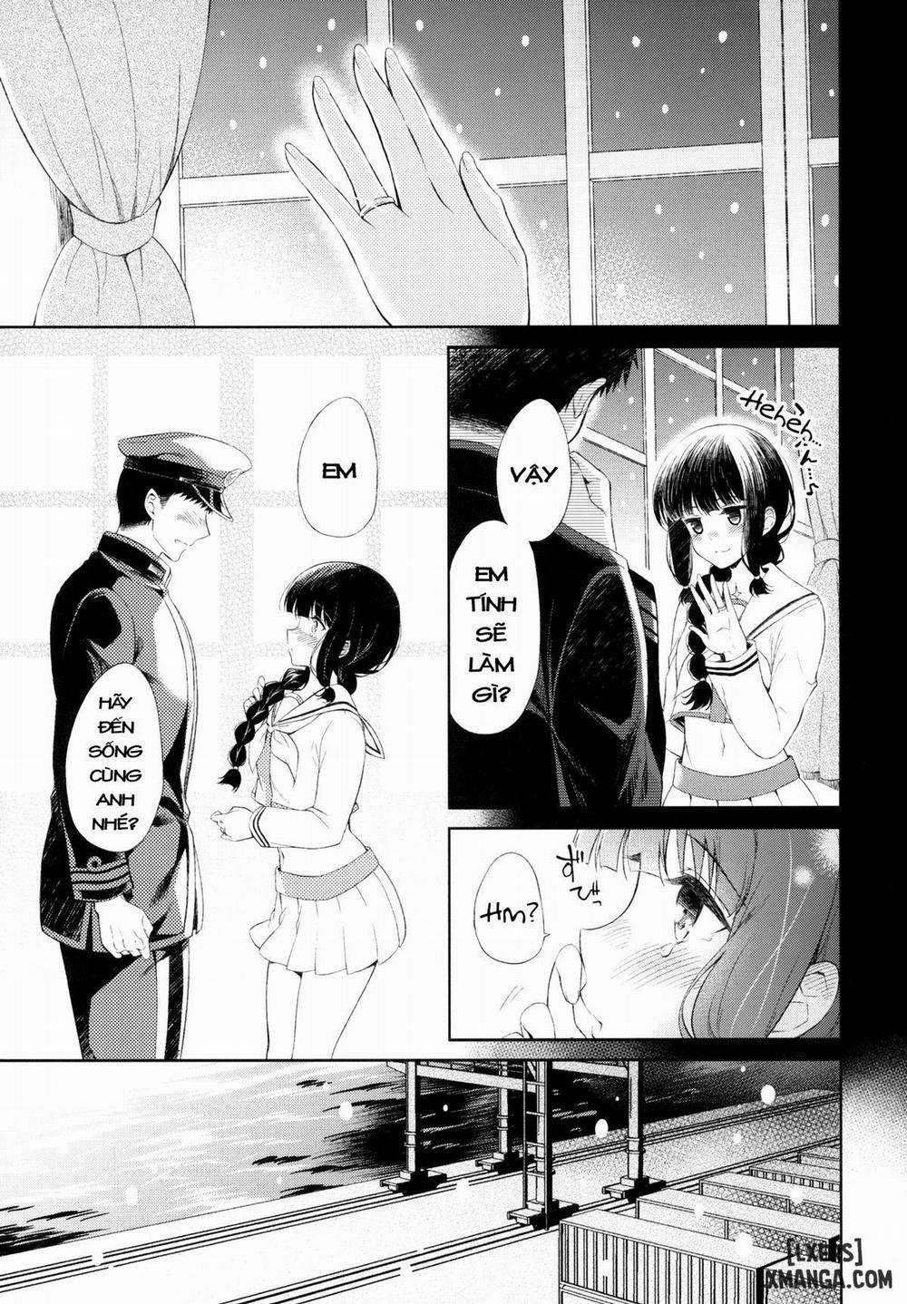 manhwax10.com - Truyện Manhwa Kitakami-san to Teitoku ga Isshoni Kurasu Ohanashi Chương Oneshot Trang 4