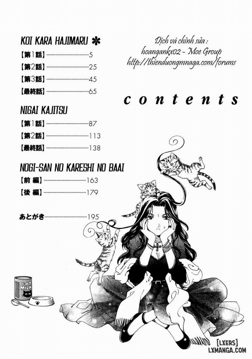 manhwax10.com - Truyện Manhwa Koi Kara Hajimaru Chương 1 Trang 4