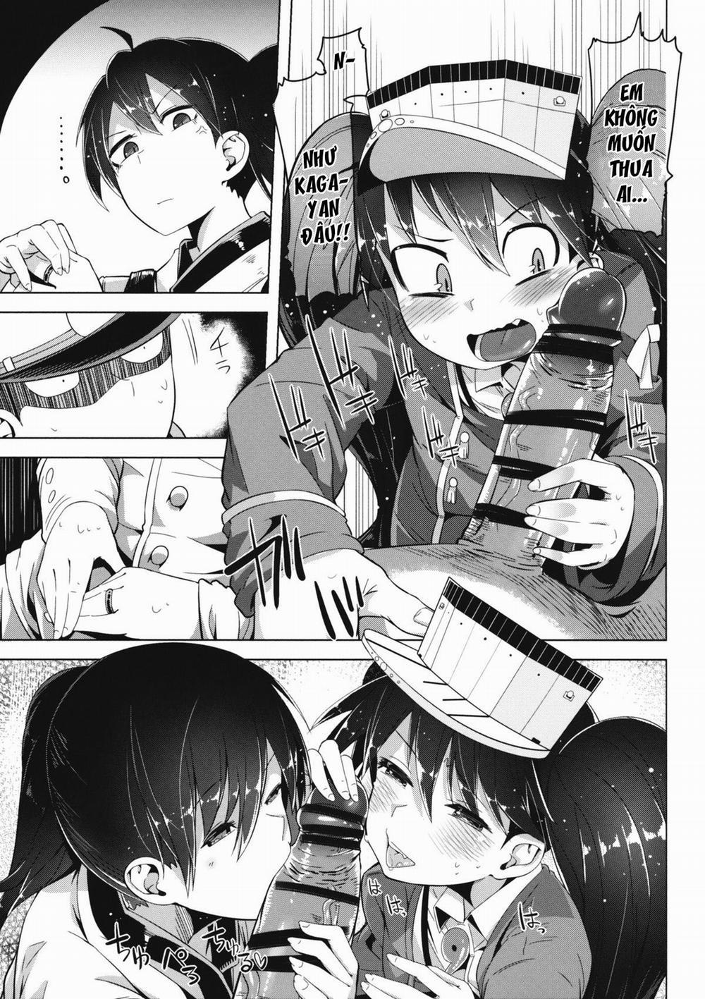 manhwax10.com - Truyện Manhwa Koi Suru Otome No Miryoku Wa Mune Dake Janai! (Kantai Collection) Chương Oneshot Trang 9