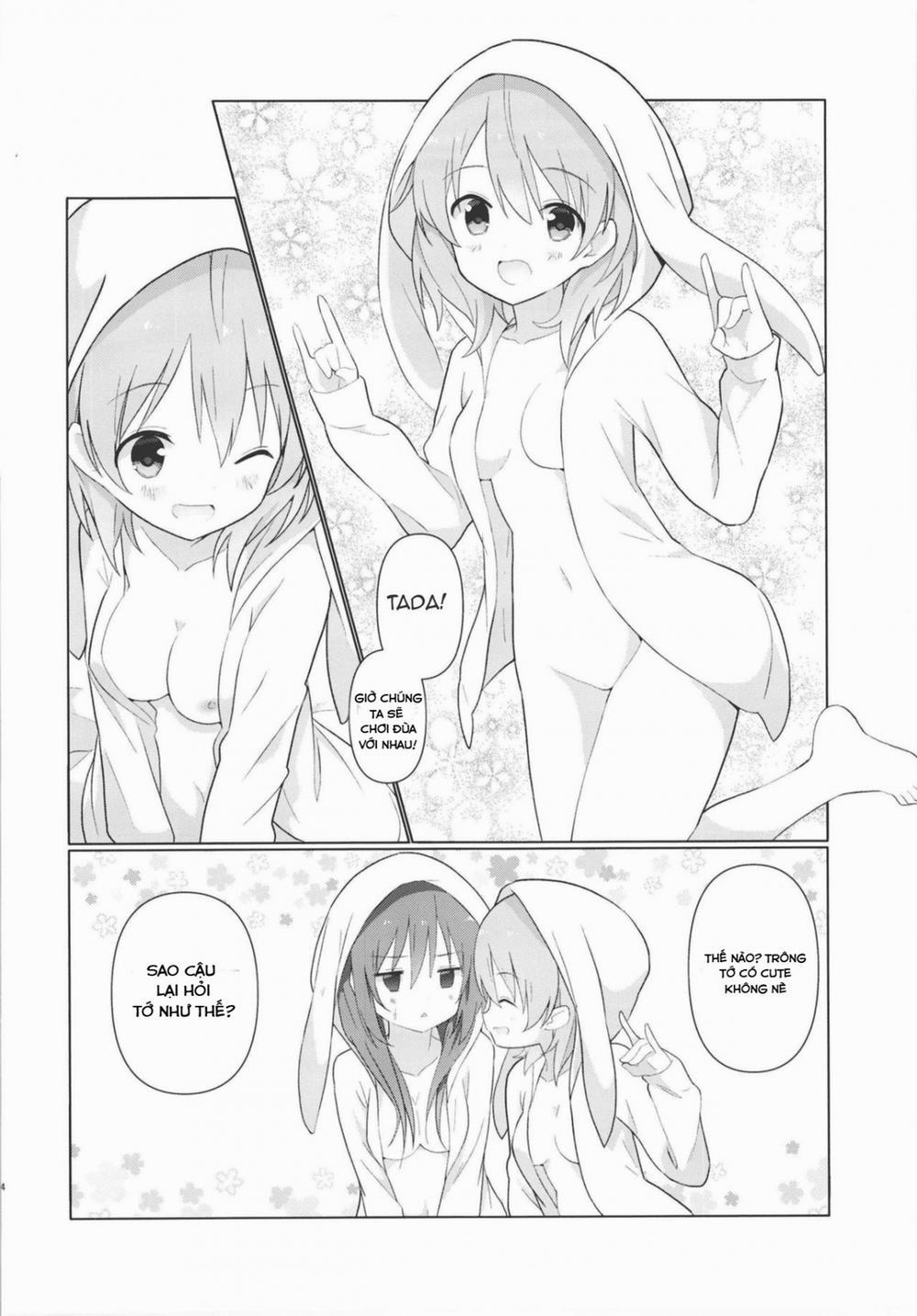 KokoRize de Yuri ni Mezameru Hon (Gochuumon wa Usagi desu ka?) Chương Oneshot Trang 16