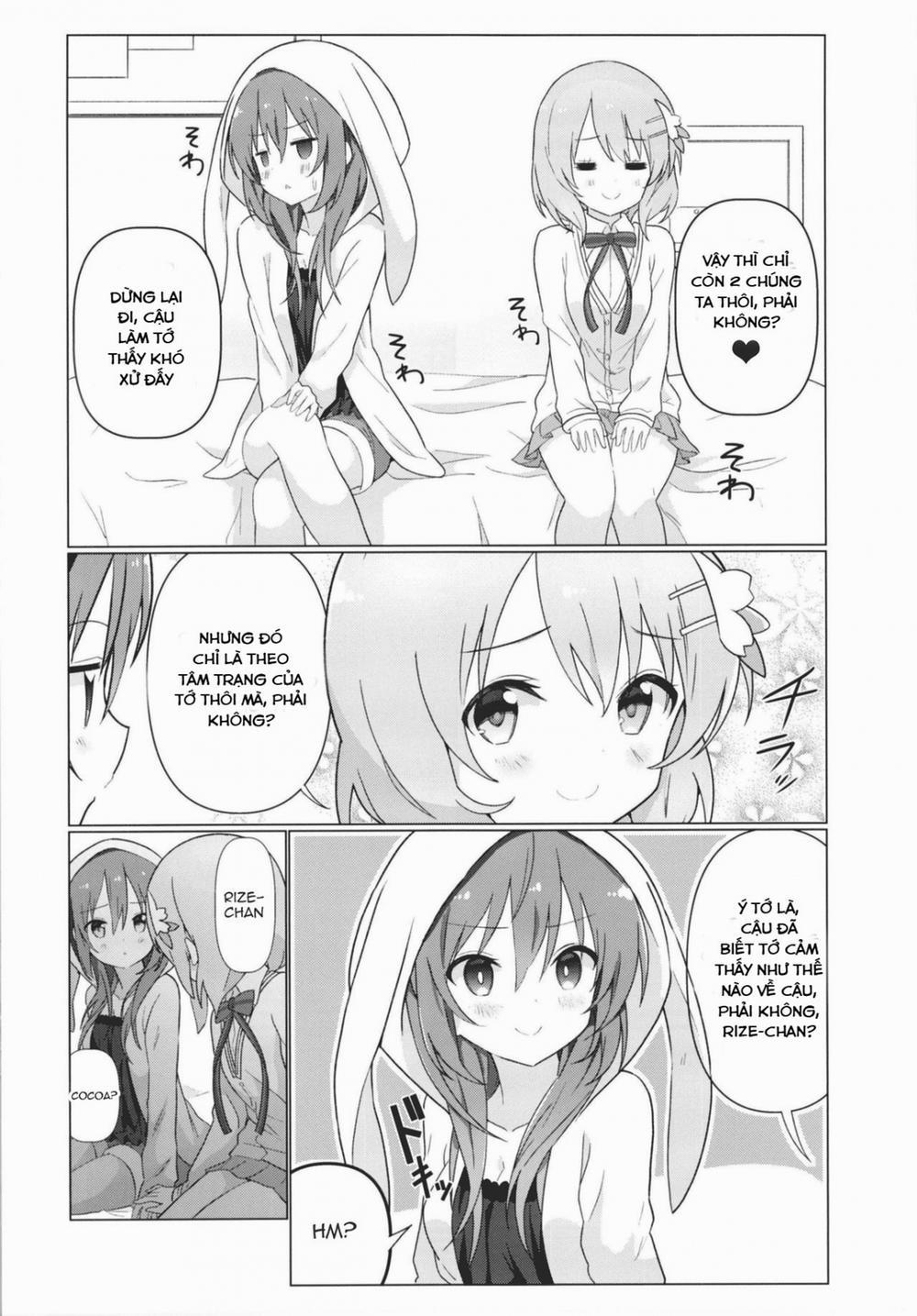 manhwax10.com - Truyện Manhwa KokoRize de Yuri ni Mezameru Hon (Gochuumon wa Usagi desu ka?) Chương Oneshot Trang 6