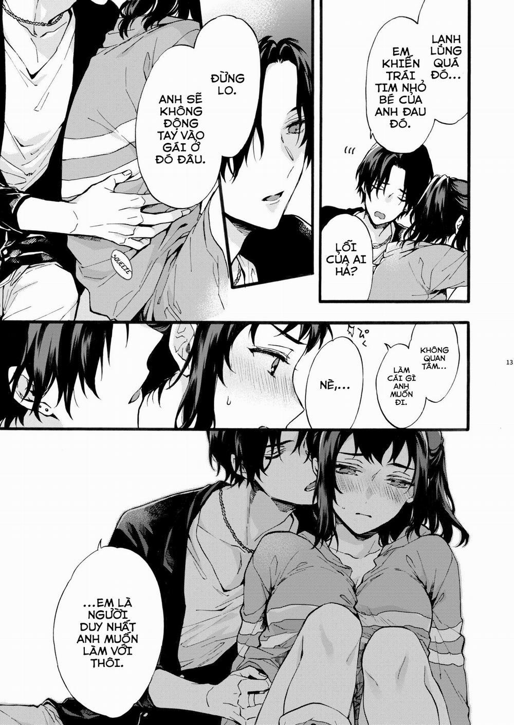 manhwax10.com - Truyện Manhwa Kono Hito Kareshi ja Arimasen!! ~Shinomura Kyoudai no Jijou~ Chương Oneshot Trang 13