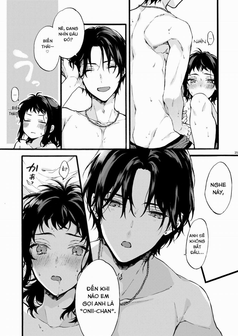 manhwax10.com - Truyện Manhwa Kono Hito Kareshi ja Arimasen!! ~Shinomura Kyoudai no Jijou~ Chương Oneshot Trang 25