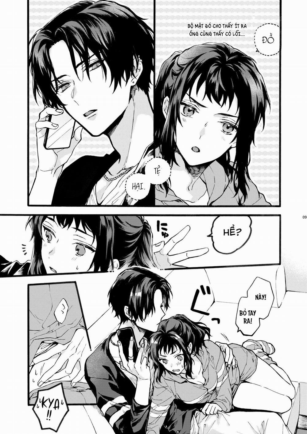 manhwax10.com - Truyện Manhwa Kono Hito Kareshi ja Arimasen!! ~Shinomura Kyoudai no Jijou~ Chương Oneshot Trang 9