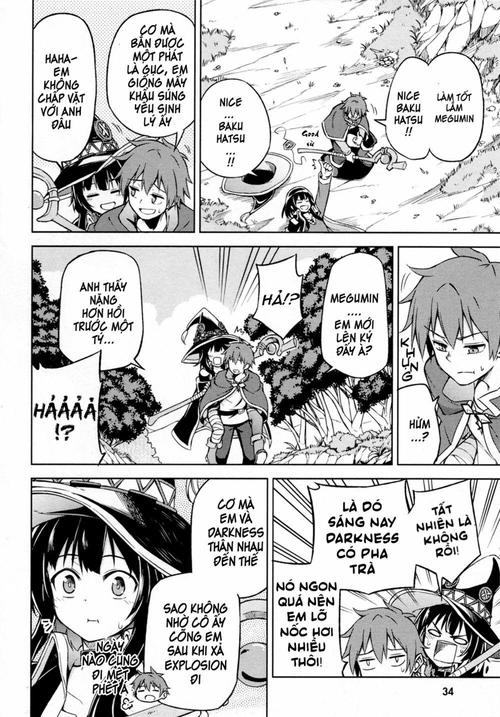 manhwax10.com - Truyện Manhwa Konosuba : Tuyển Tập Megumin Chương 0 Create Water b ng n Trang 2