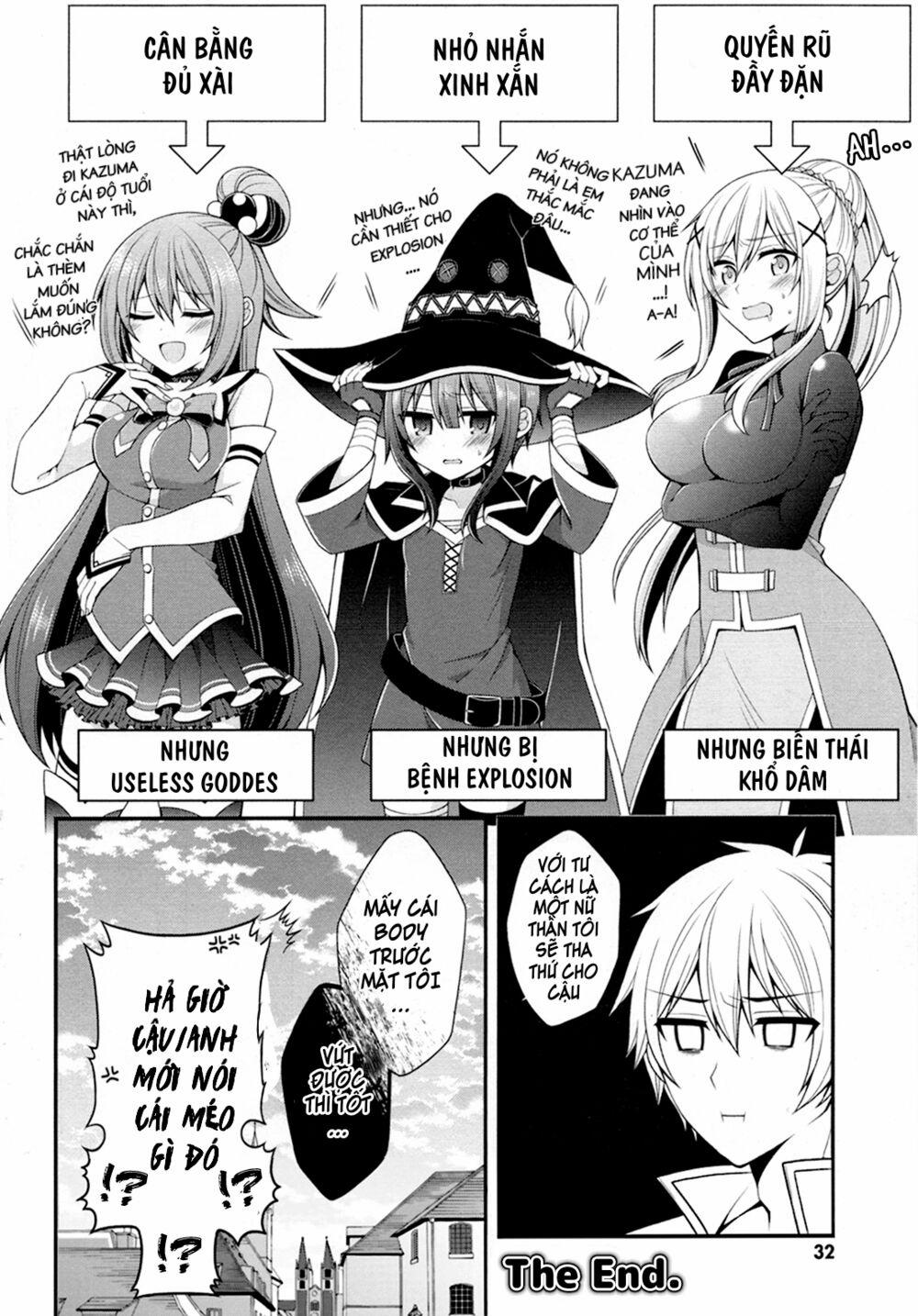 manhwax10.com - Truyện Manhwa Konosuba : Tuyển Tập Megumin Chương 0 L i khuy n cho c th n y Trang 8