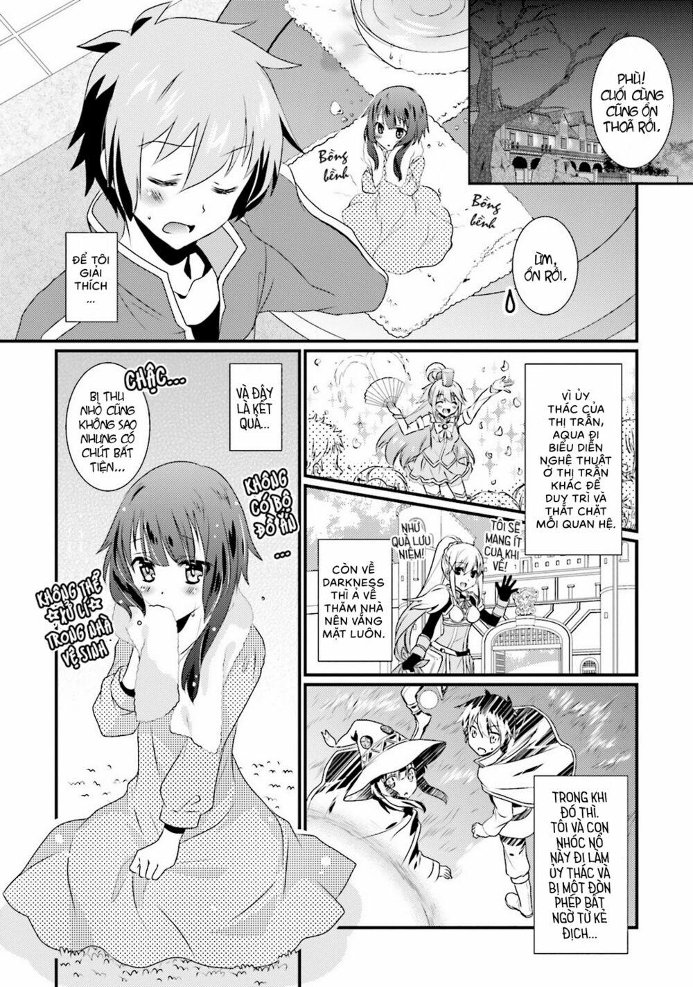 manhwax10.com - Truyện Manhwa Konosuba : Tuyển Tập Megumin Chương 0 Ng y th ng c a Megumin b nh Trang 2