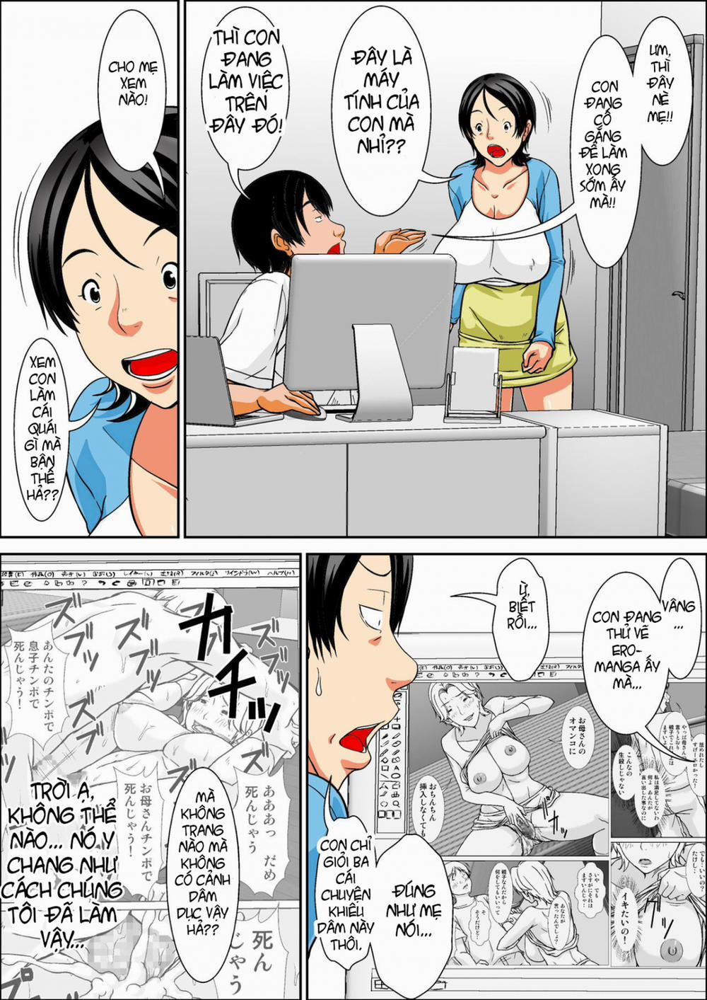 manhwax10.com - Truyện Manhwa Kora! Anta Hahaoya o Kudoite Nani Shiyoutte Iu no! ~Hahaoya Hatsujou Hen~ Chương 1 Trang 6