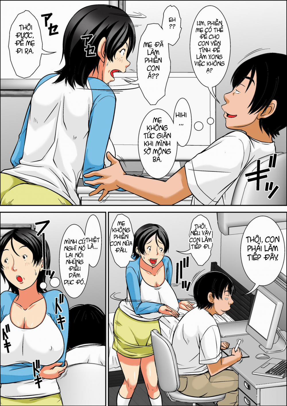 manhwax10.com - Truyện Manhwa Kora! Anta Hahaoya o Kudoite Nani Shiyoutte Iu no! ~Hahaoya Hatsujou Hen~ Chương 1 Trang 8