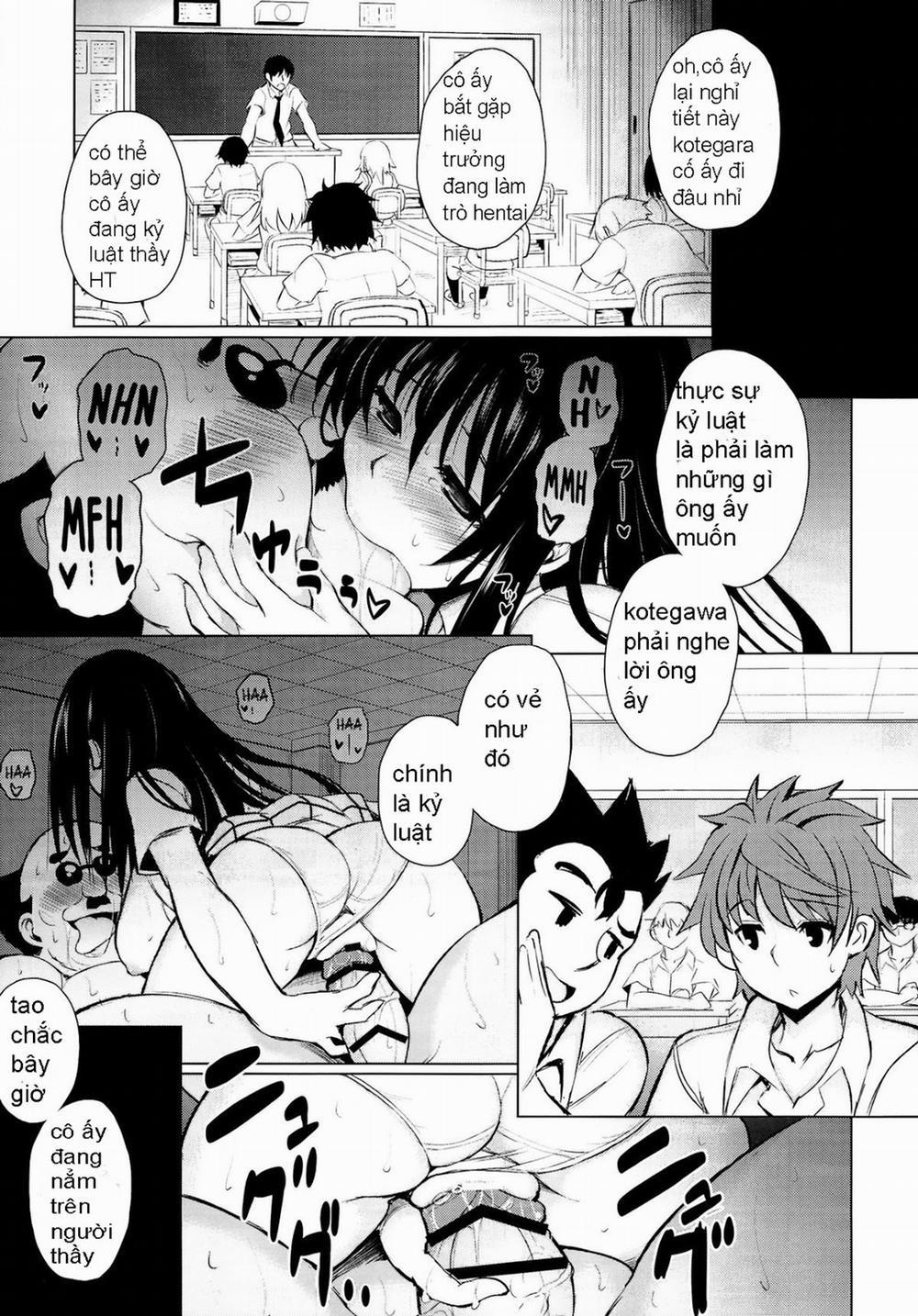 manhwax10.com - Truyện Manhwa Kouchou No Harenchi Wo Tomeru Tame Ni Harenchi Suru Kotegawa-San (To Love-Ru) Chương Oneshot Trang 12