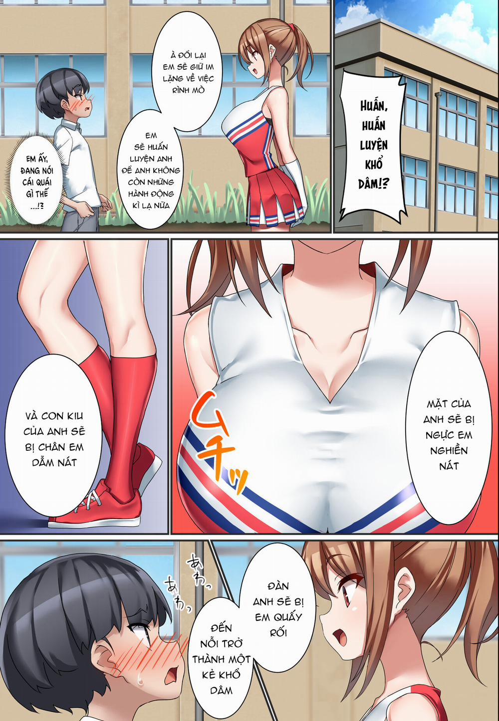 manhwax10.com - Truyện Manhwa Kouhai Do-S Cheerleader ni Do-M Choukyou Sareta Otoko no Hanashi Chương 1 Trang 13