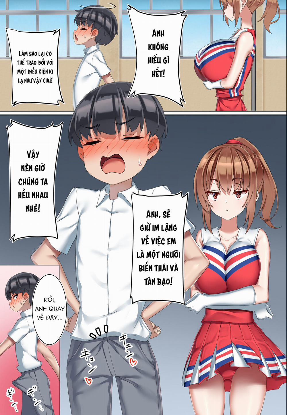 manhwax10.com - Truyện Manhwa Kouhai Do-S Cheerleader ni Do-M Choukyou Sareta Otoko no Hanashi Chương 1 Trang 14