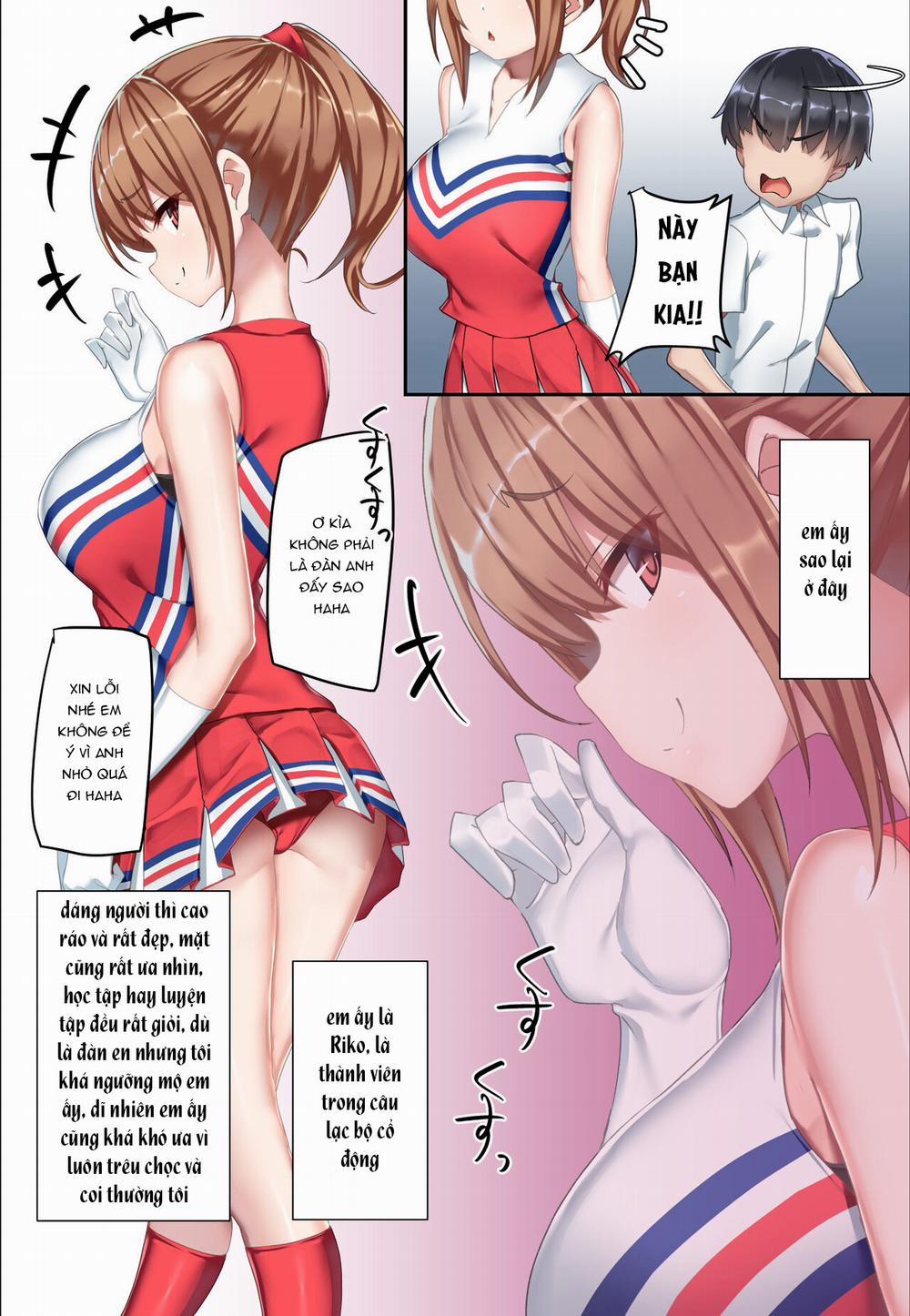 manhwax10.com - Truyện Manhwa Kouhai Do-S Cheerleader ni Do-M Choukyou Sareta Otoko no Hanashi Chương 1 Trang 6