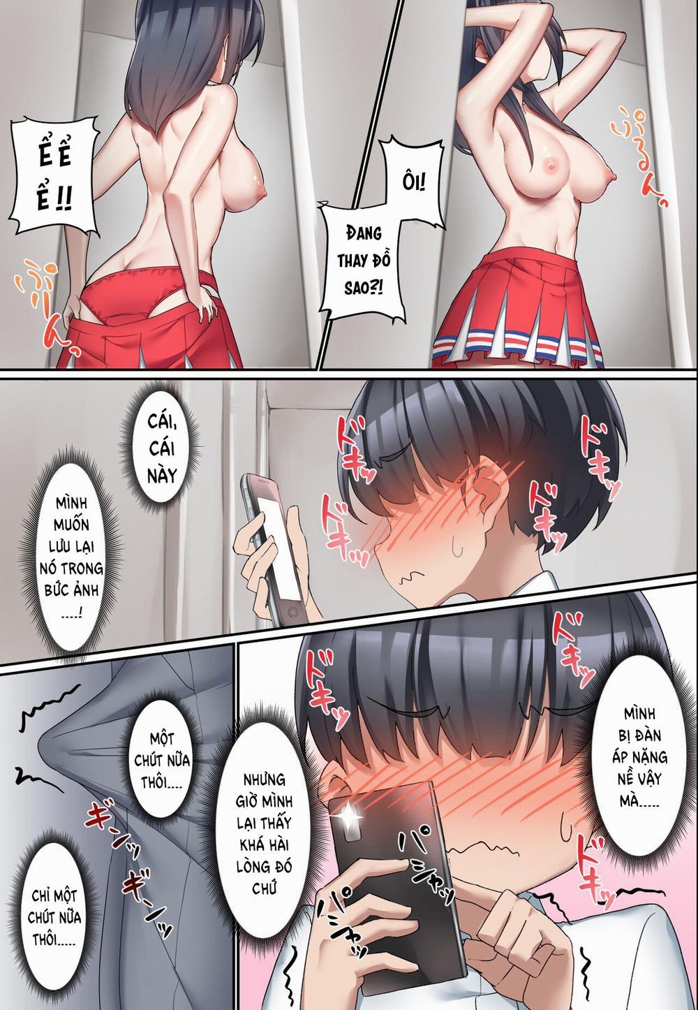 manhwax10.com - Truyện Manhwa Kouhai Do-S Cheerleader ni Do-M Choukyou Sareta Otoko no Hanashi Chương 1 Trang 10