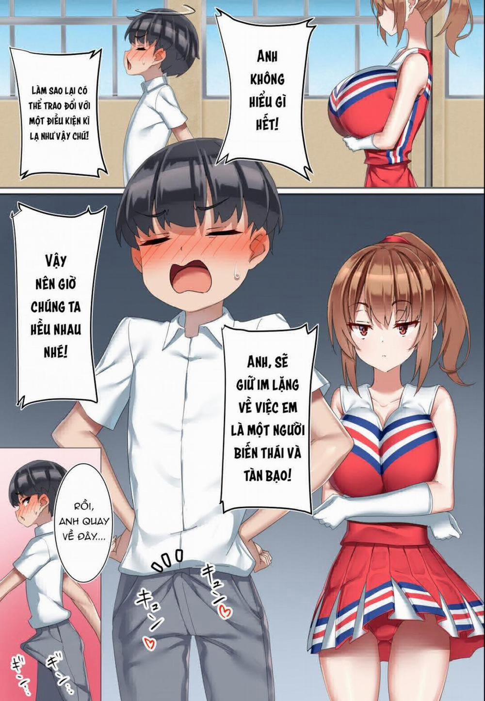 manhwax10.com - Truyện Manhwa Kouhai Do-S Cheerleader ni Do-M Choukyou Sareta Otoko no Hanashi Chương Oneshot Trang 15