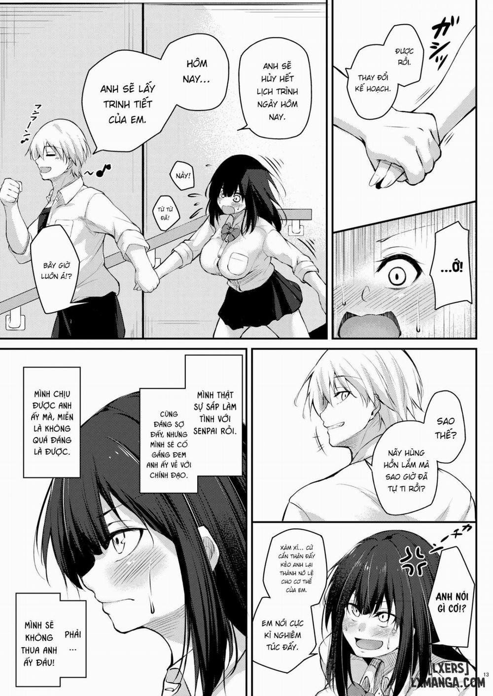 manhwax10.com - Truyện Manhwa Kouhai Fuukiiin ni Yoru Furyou Senpai no Otoshikata Chương Oneshot Trang 14