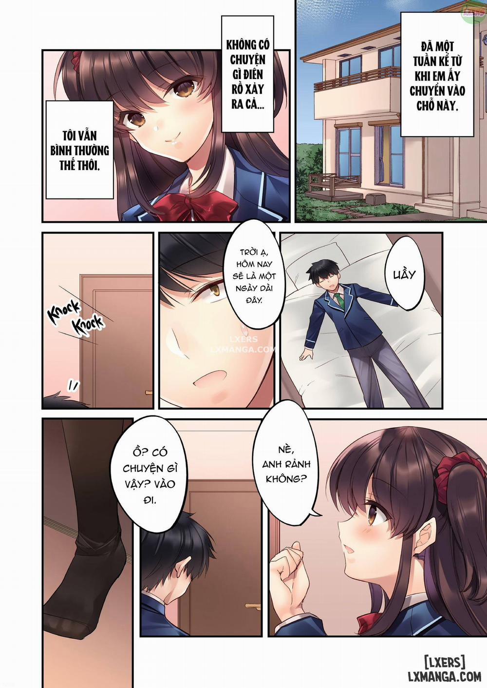 manhwax10.com - Truyện Manhwa Kouhai JK ga Gimai ni!? Namaiki na Imouto ni Iroiro Wakarasete Mita Chương Oneshot Trang 12