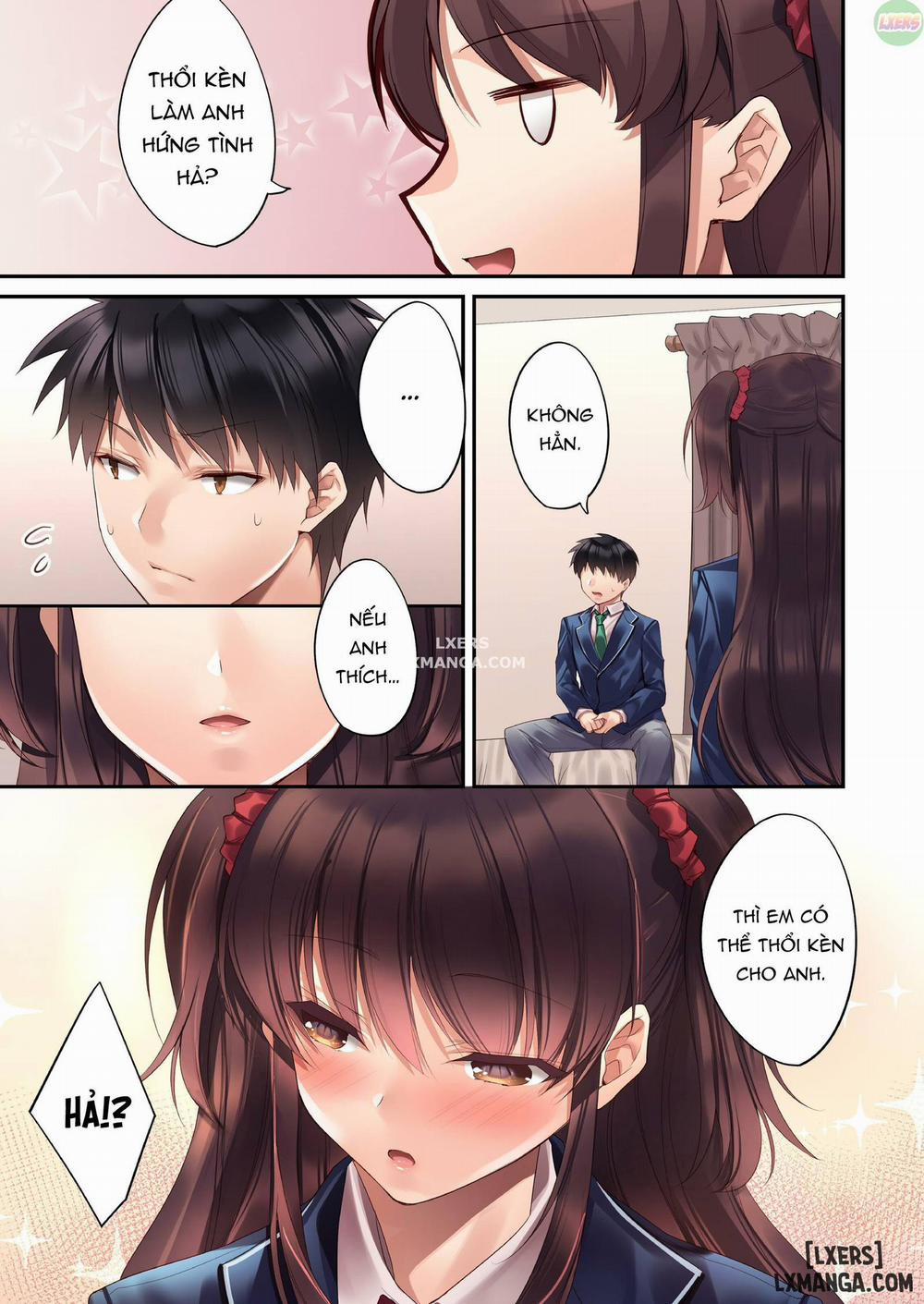 manhwax10.com - Truyện Manhwa Kouhai JK ga Gimai ni!? Namaiki na Imouto ni Iroiro Wakarasete Mita Chương Oneshot Trang 15