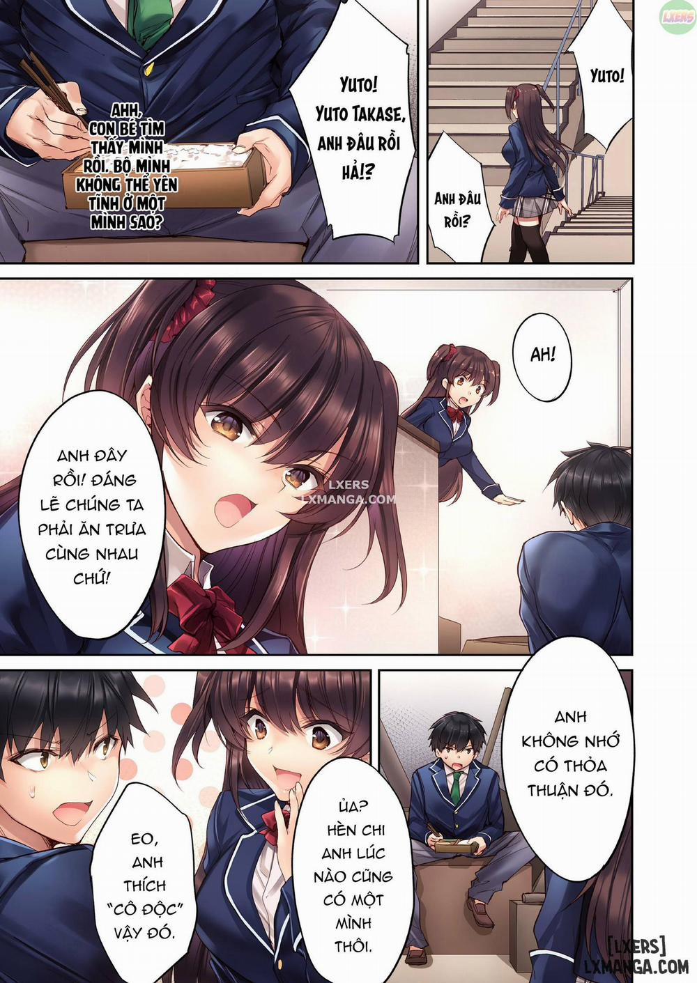 manhwax10.com - Truyện Manhwa Kouhai JK ga Gimai ni!? Namaiki na Imouto ni Iroiro Wakarasete Mita Chương Oneshot Trang 5