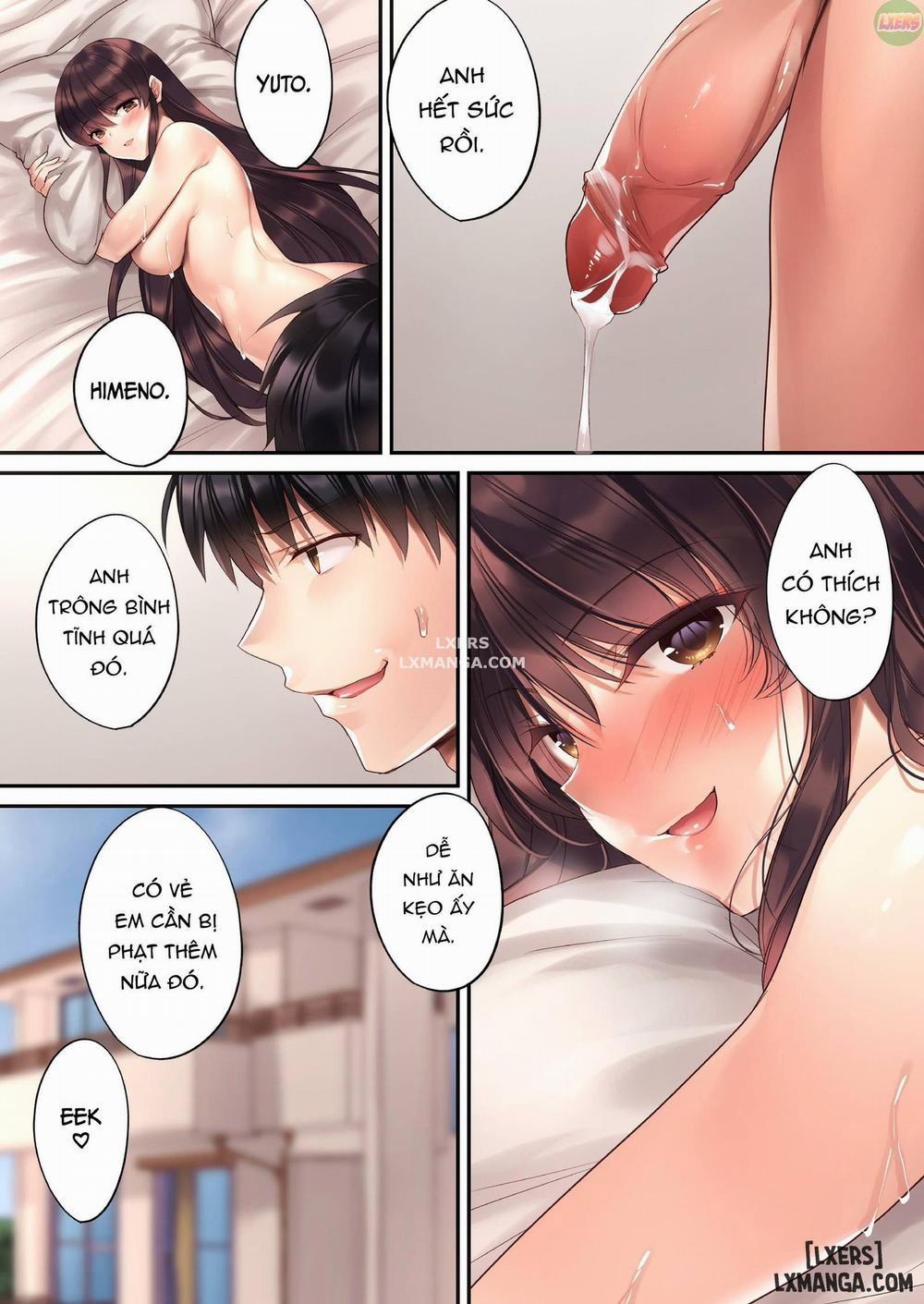 manhwax10.com - Truyện Manhwa Kouhai JK ga Gimai ni!? Namaiki na Imouto ni Iroiro Wakarasete Mita Chương Oneshot Trang 46