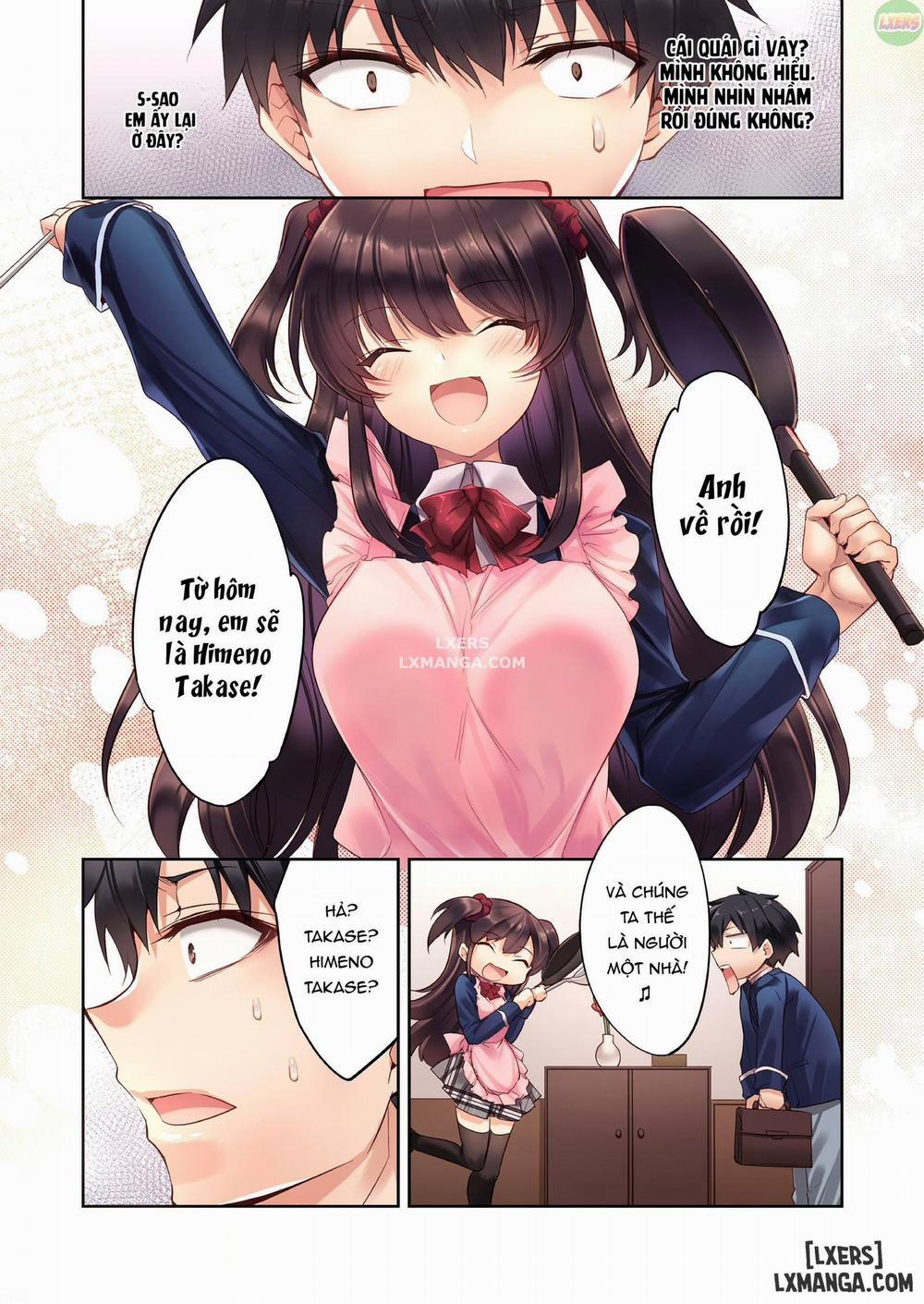 manhwax10.com - Truyện Manhwa Kouhai JK ga Gimai ni!? Namaiki na Imouto ni Iroiro Wakarasete Mita Chương Oneshot Trang 8