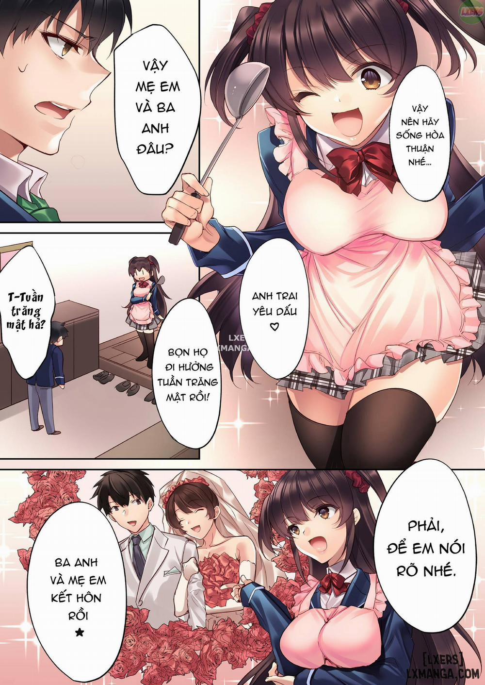 manhwax10.com - Truyện Manhwa Kouhai JK ga Gimai ni!? Namaiki na Imouto ni Iroiro Wakarasete Mita Chương Oneshot Trang 9