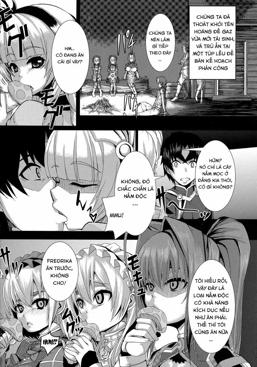 manhwax10.com - Truyện Manhwa Kouhaku Kimidori X Tooru (Hitsugi no Chaika) Chương Oneshot Trang 4