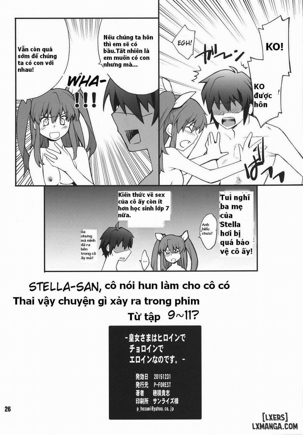 manhwax10.com - Truyện Manhwa Koujo-sama wa Heroine de Choroine de Eroine Nanodesu Chương Oneshot Trang 25