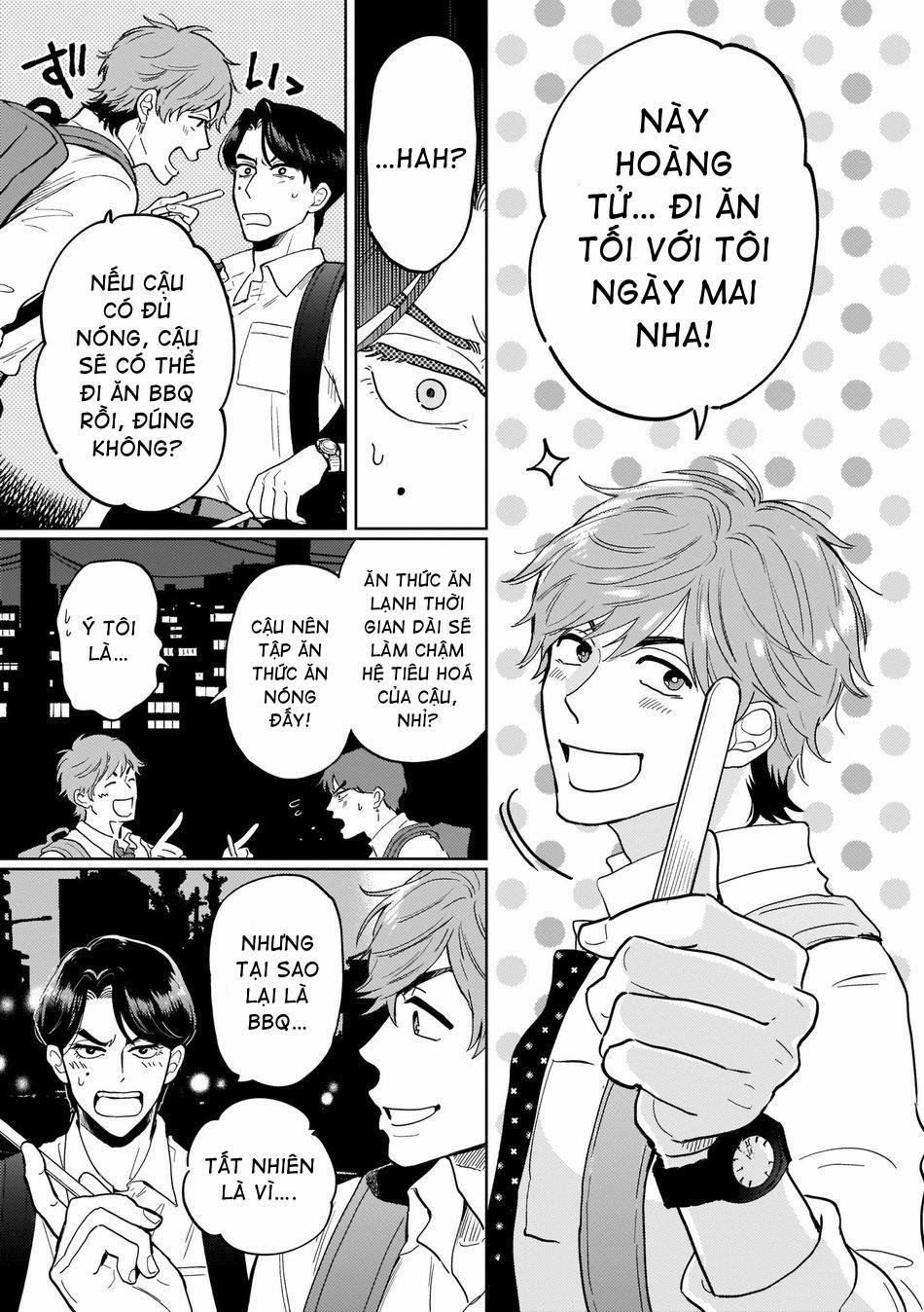 manhwax10.com - Truyện Manhwa Kouri no Ouji wa Ami No Ue Chương 1 ONESHOT Trang 11