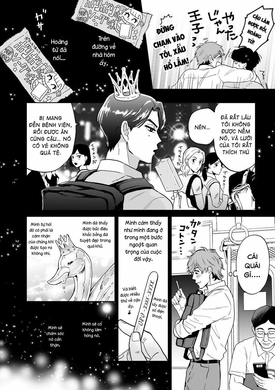 Kouri no Ouji wa Ami No Ue Chương 1 ONESHOT Trang 16