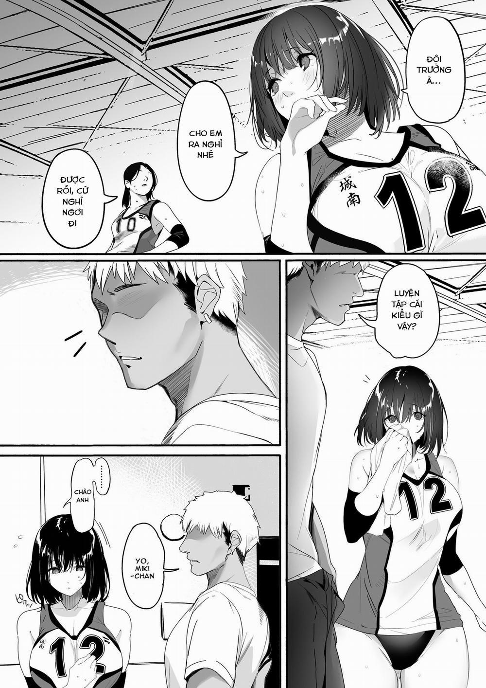 manhwax10.com - Truyện Manhwa Koushinchou Volley-bu no Seisokei Kanojo ga Senpai no Mono ni Natte Shimau Ichibushijuu Chương 1 Trang 4