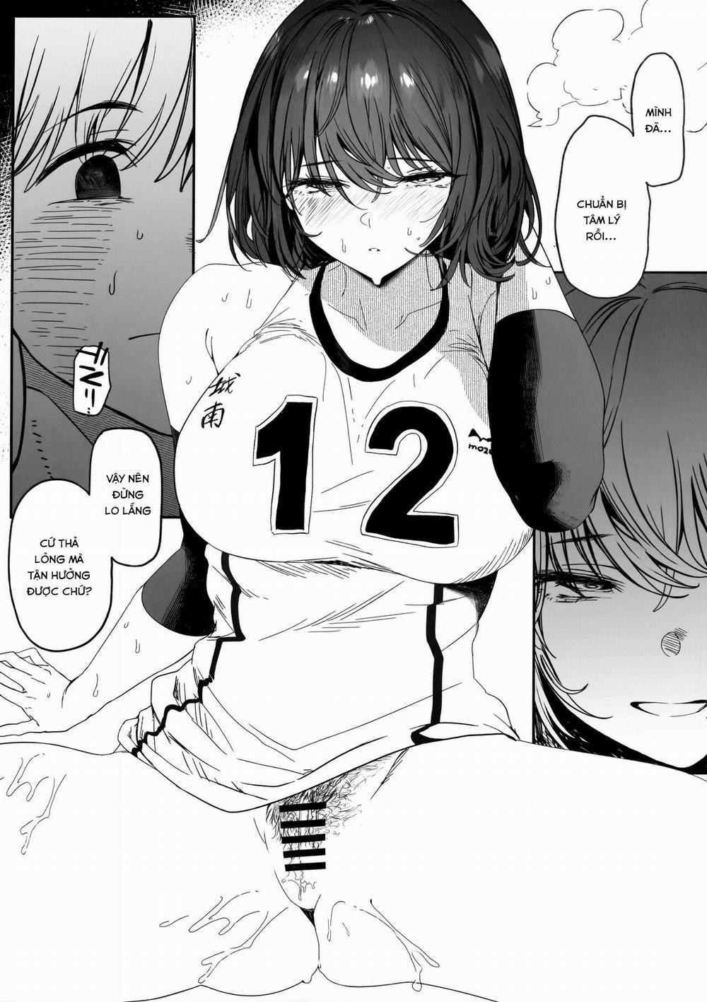 manhwax10.com - Truyện Manhwa Koushinchou Volley-bu no Seisokei Kanojo ga Senpai no Mono ni Natte Shimau Ichibushijuu Chương 2 Trang 19