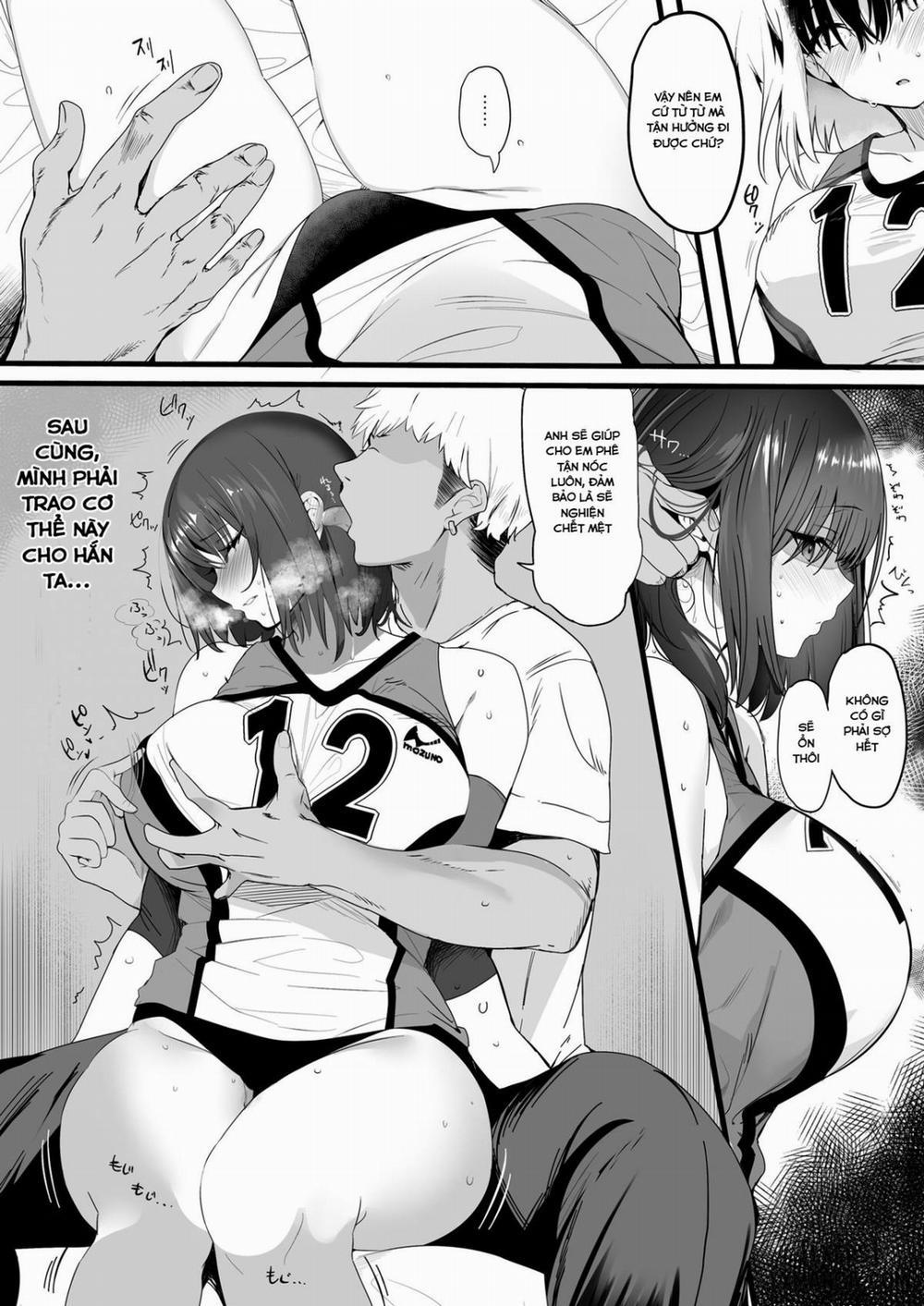 manhwax10.com - Truyện Manhwa Koushinchou Volley-bu no Seisokei Kanojo ga Senpai no Mono ni Natte Shimau Ichibushijuu Chương Oneshot Trang 14