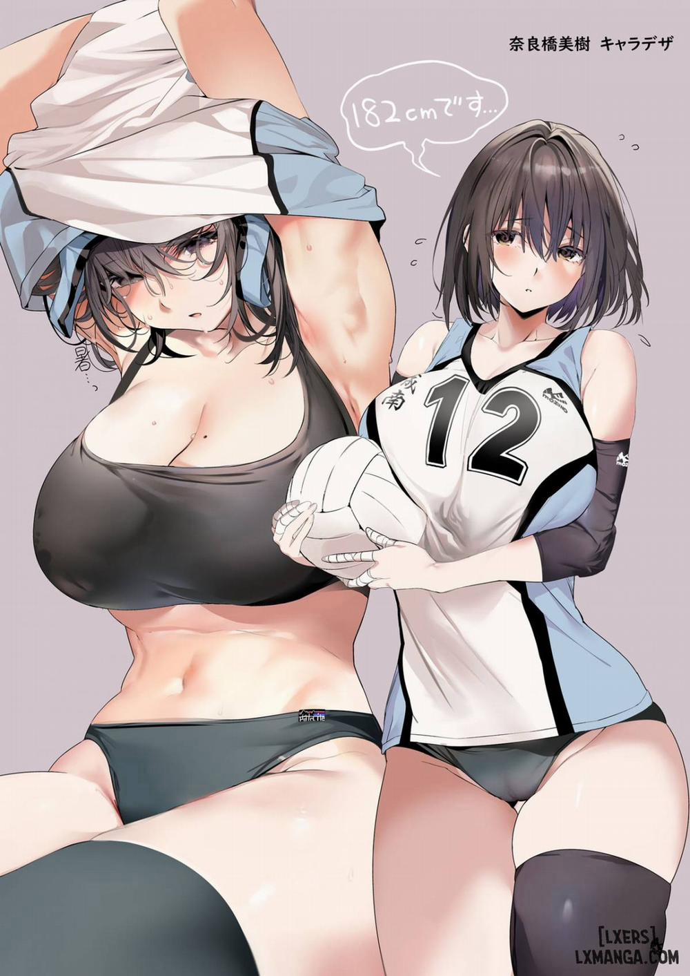 manhwax10.com - Truyện Manhwa Koushinchou Volley-bu no Seisokei Kanojo ga Senpai no Mono ni Natte Shimau Ichibushijuu Chương Oneshot Trang 40