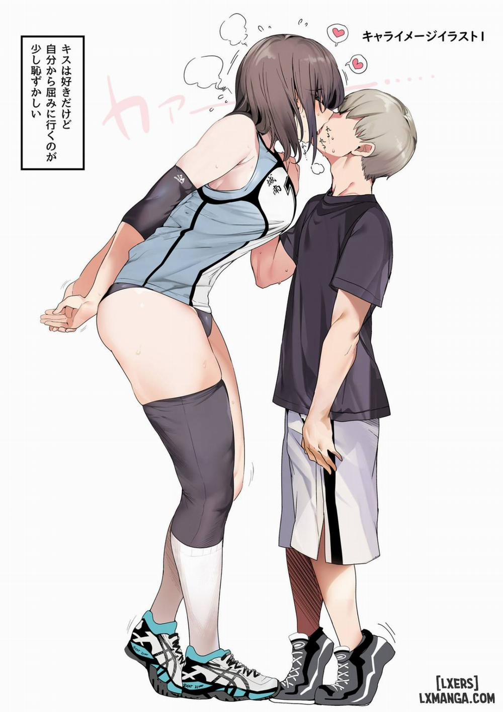 manhwax10.com - Truyện Manhwa Koushinchou Volley-bu no Seisokei Kanojo ga Senpai no Mono ni Natte Shimau Ichibushijuu Chương Oneshot Trang 41