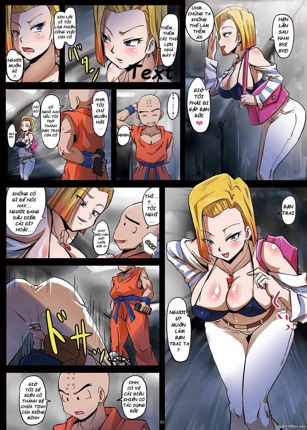 manhwax10.com - Truyện Manhwa Krillin và Android 18, chuyện chưa kể (Dragon Ball Z) Chương Oneshot Trang 12