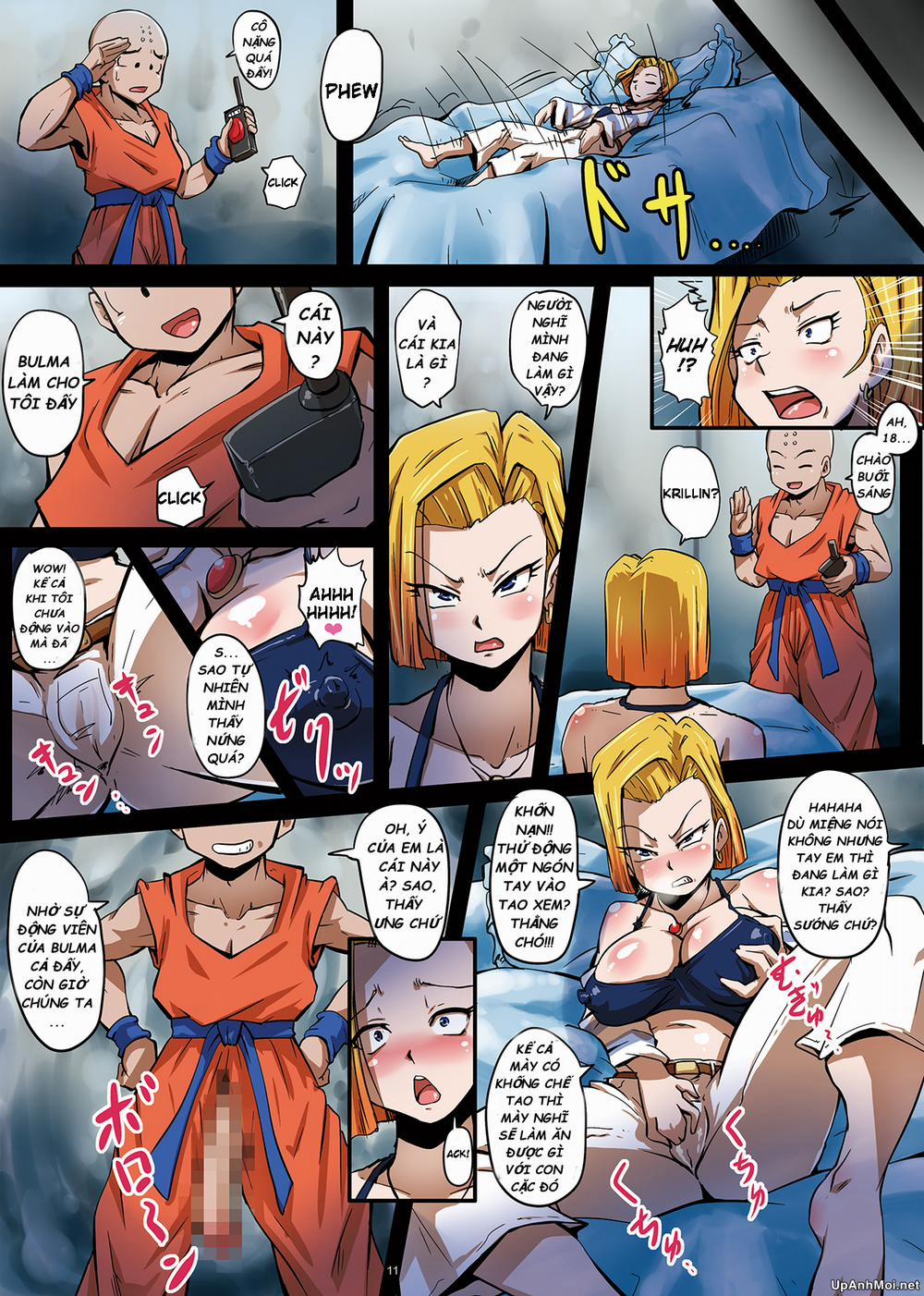 manhwax10.com - Truyện Manhwa Krillin và Android 18, chuyện chưa kể (Dragon Ball Z) Chương Oneshot Trang 13