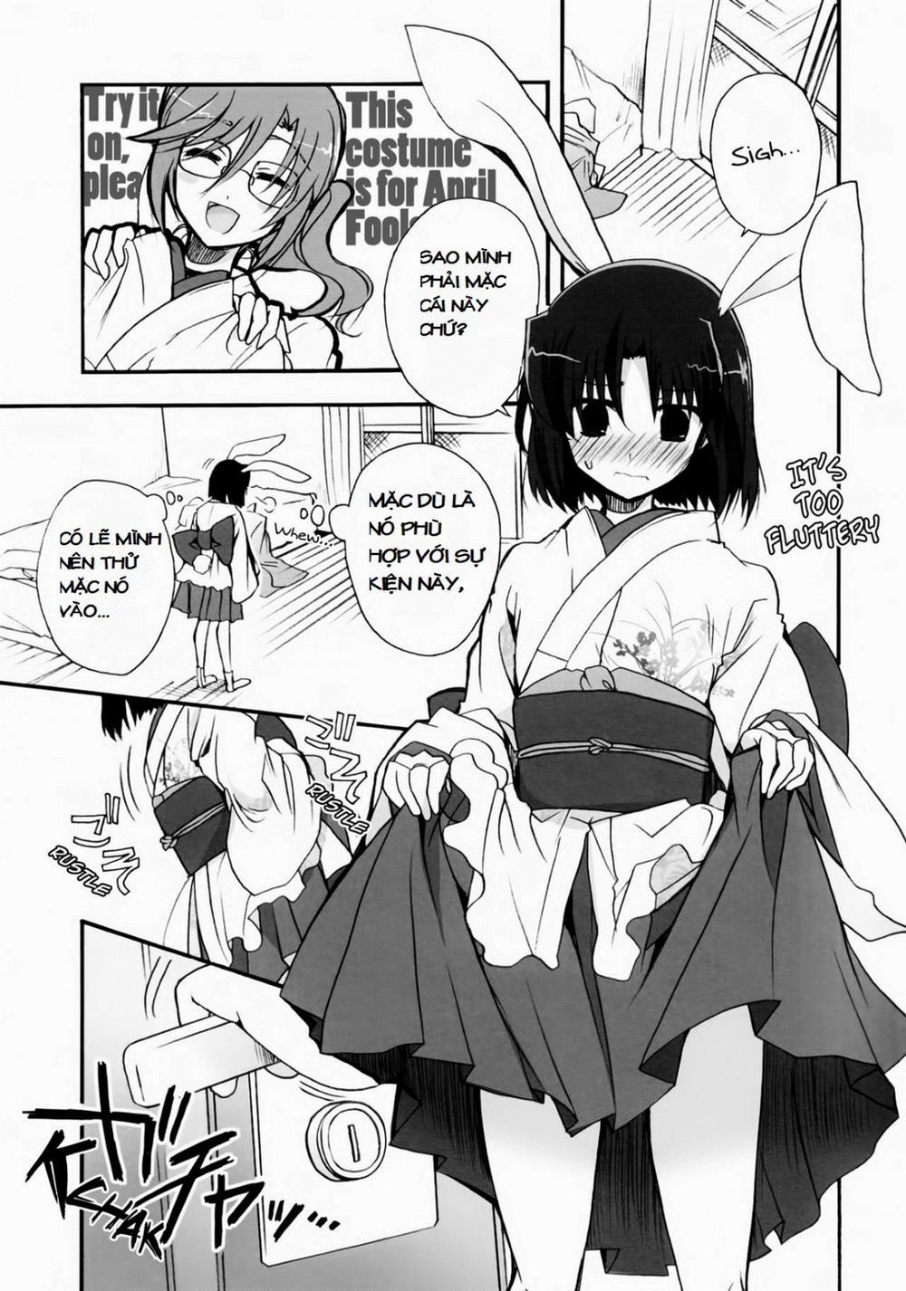 Kubi-kiri Bunny Ryougi Shiki-chan no Ecchi na Hon. (Kara no Kyoukai) Chương Oneshot Trang 3