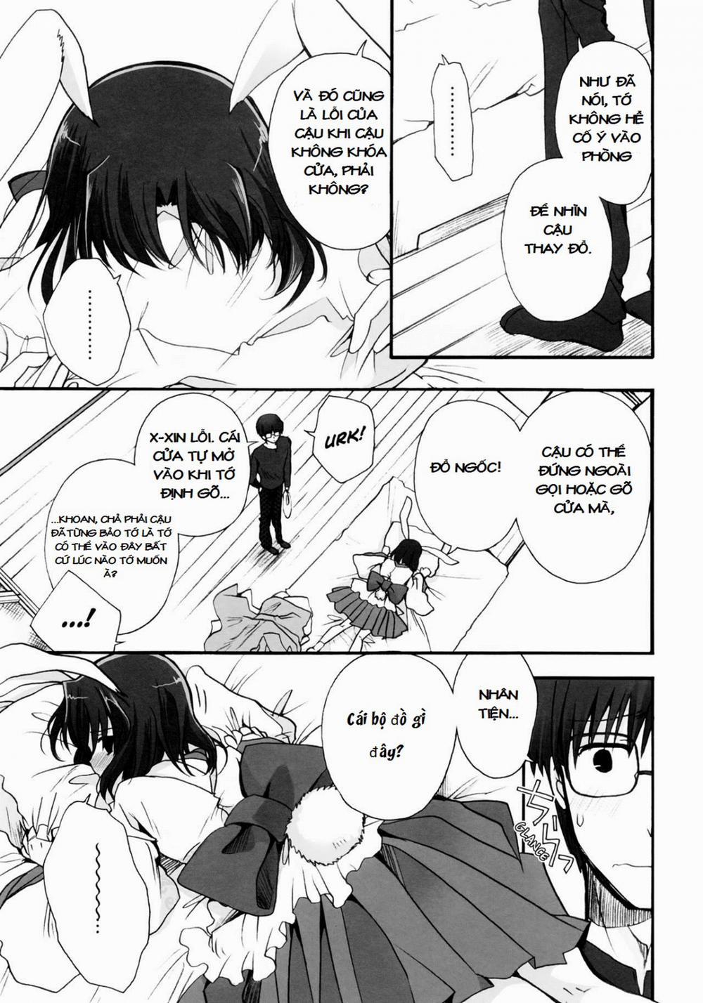 manhwax10.com - Truyện Manhwa Kubi-kiri Bunny Ryougi Shiki-chan no Ecchi na Hon. (Kara no Kyoukai) Chương Oneshot Trang 5