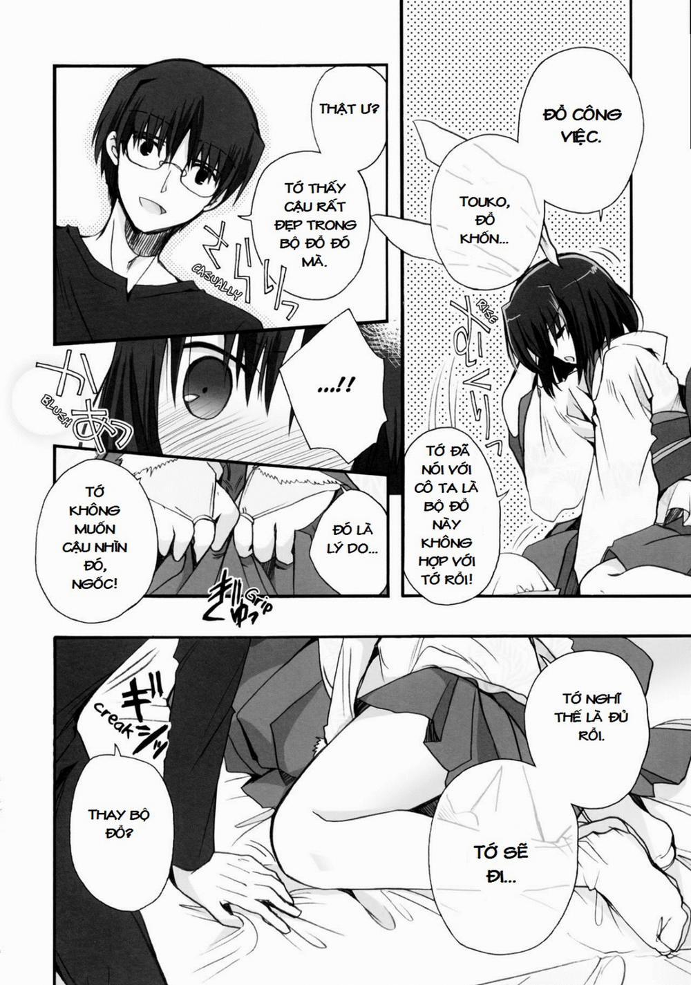 manhwax10.com - Truyện Manhwa Kubi-kiri Bunny Ryougi Shiki-chan no Ecchi na Hon. (Kara no Kyoukai) Chương Oneshot Trang 6