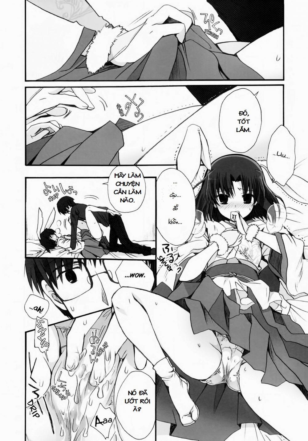 manhwax10.com - Truyện Manhwa Kubi-kiri Bunny Ryougi Shiki-chan no Ecchi na Hon. (Kara no Kyoukai) Chương Oneshot Trang 10