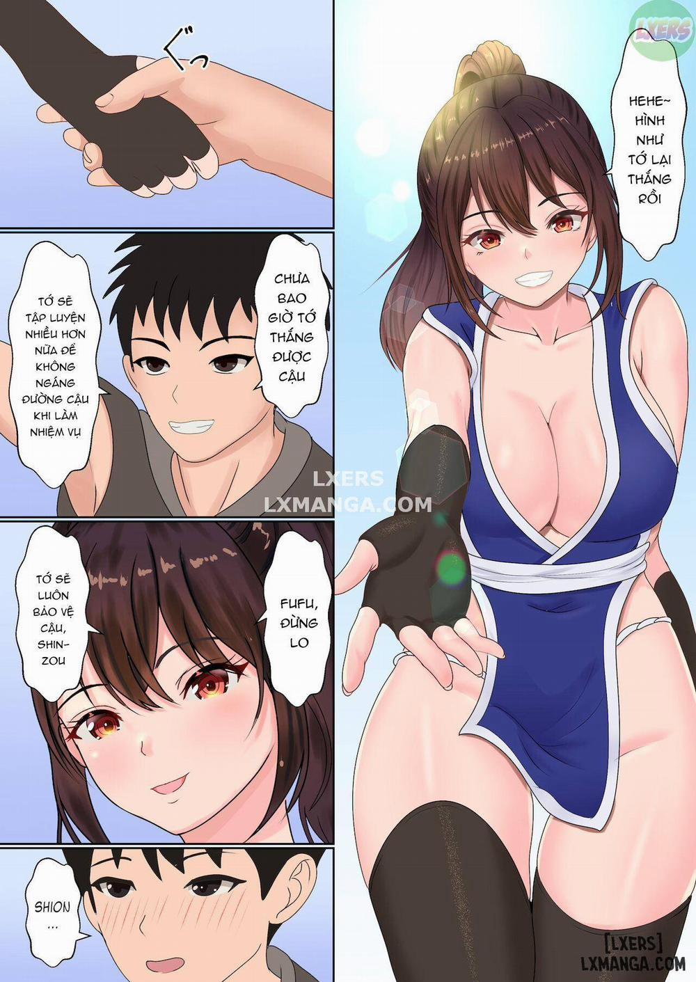 manhwax10.com - Truyện Manhwa Kunoichi Yotogi Shugyou Chương Oneshot Trang 4