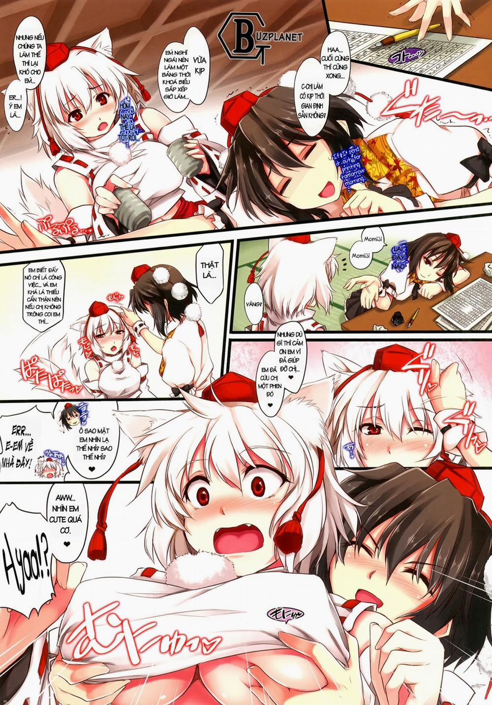 manhwax10.com - Truyện Manhwa Kuro-Shiro Trick Girls (Touhou) Chương Oneshot Trang 3