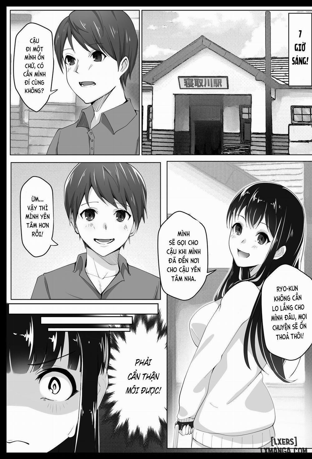 manhwax10.com - Truyện Manhwa Kurokami Joukyou Shoujo to Otoko darake no Sharehouse Chương Oneshot Trang 5