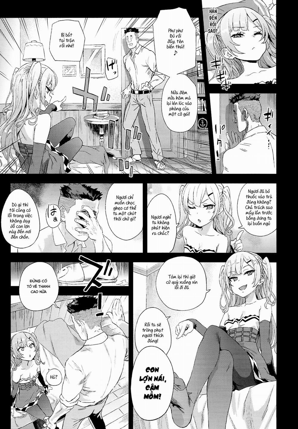 manhwax10.com - Truyện Manhwa Kuso Namaiki na Do S Musume ni Suiminyaku o (Azur Lane) Chương Oneshot Trang 21