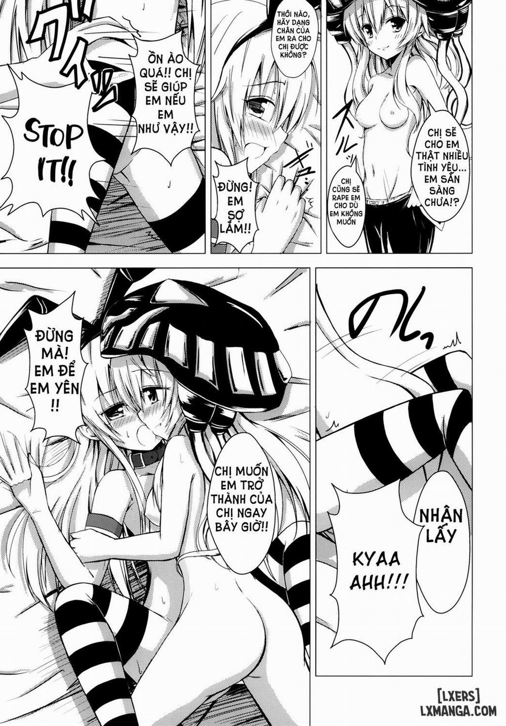 manhwax10.com - Truyện Manhwa Kuubo Wo-Kyuu-chan no Shimakaze Yuri Dorei Choukyou 1 Chương Oneshot Trang 16